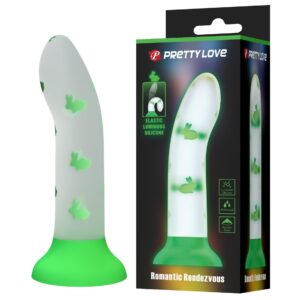 Magiczne dildo z świetlistymi króliczkami - Realistyczna przyjemność i bezpieczeństwo dla Twojej intymności!