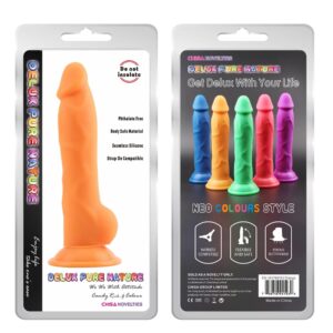 Pomarańczowe uniesienie z RickG - doskonałe dildo dla wymagających