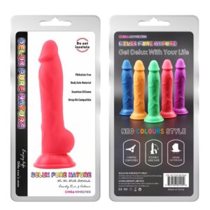 Rick G - Red: Wyjątkowe doznania z luksusowym, antybakteryjnym dildo