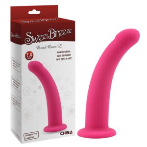 Dildo analne Bend Over L - Pink: Intensywna przyjemność i większe rozmiary