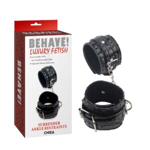 Surrender Ankle Restraints – Regulowane Kajdanki na Kostki