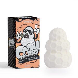 Elegancki Phantom Masturbator Pleasure Pocket-White - intensywne doznania w dyskretnym wydaniu
