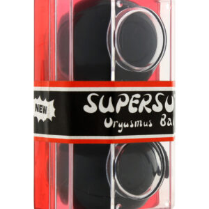SUPERSOFT ORGASMUS BALLS BLACK - Odkryj niesamowite doznania!