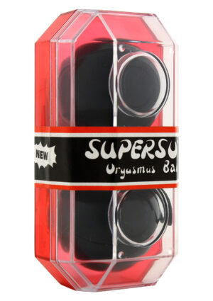 SUPERSOFT ORGASMUS BALLS BLACK - Odkryj niesamowite doznania!