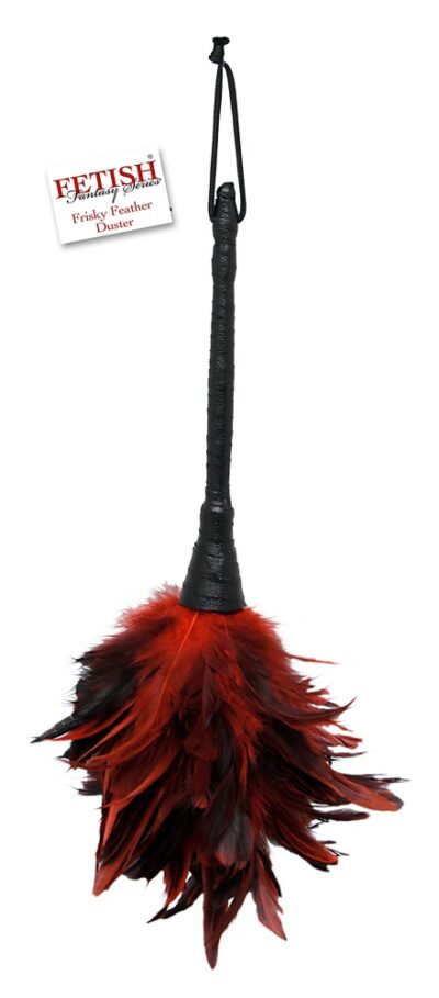 Frisky Feather Duster – Czerwona Pieszczotka z Miękkich Piór