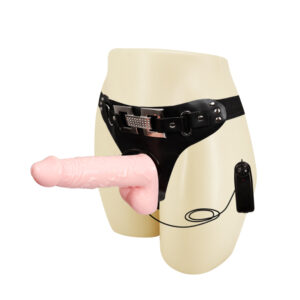 Ultra Passionate Harness - Wyjątkowy Strap-on z Wibracjami dla Namiętnych Igraszek!