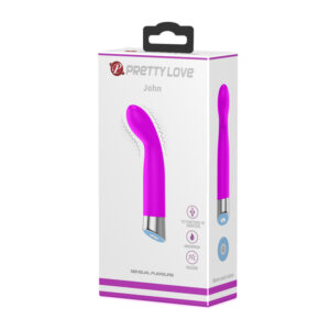 Intensywny wibrator punktu G - Pretty Love Silicone. Stymulacja na najwyższym poziomie!