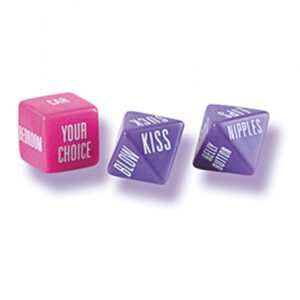 Kostki Spicy Dice - Odkryj namiętność i rozkosz w intymnej grze dla pary!