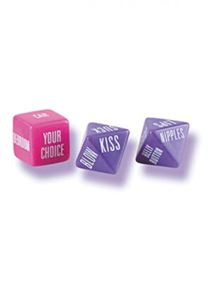 Kostki Spicy Dice - Odkryj namiętność i rozkosz w intymnej grze dla pary!