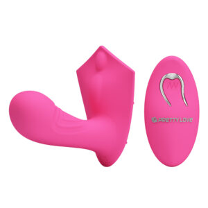Intensywne uniesienie i luksusowa przyjemność - PRETTY LOVE BI-014583W-1: Wibracyjny masażer punktu G z 12 funkcjami