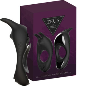 Pierścień Zeus Dual Vibe - Długotrwała przyjemność i intensywne orgazmy