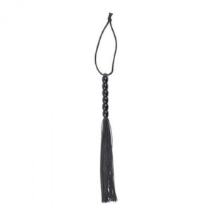 Pejcz Frusta a Frange Several Flogger Black – Czarny Flogger z Wieloma Frędzlami