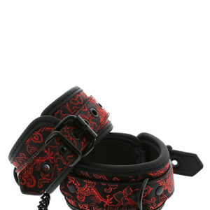 Blaze Deluxe Ankle Cuffs – Luksusowe Kajdanki na Kostki