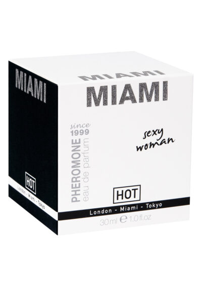 Feromony Damskie HOT Pheromon Parfum MIAMI Sexy Woman 30ml – Zmysłowe Perfumy z Feromonami