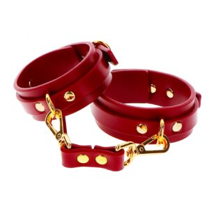 Ankle Cuffs Red – Czerwone Kajdanki na Kostki