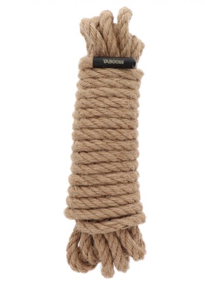 TABOOM HEMP ROPE 5 METER - Mocna i wytrzymała lina konopna do intensywnych doznań!