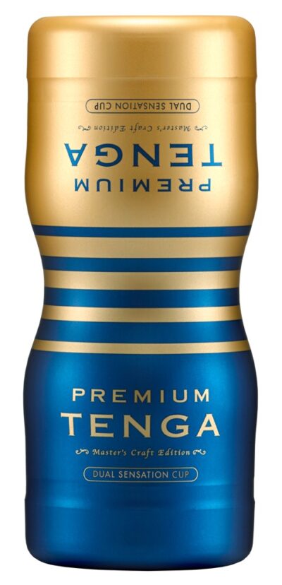 Masturbator Dual Sensation Cup - intensywne doznania w wersji premium!
