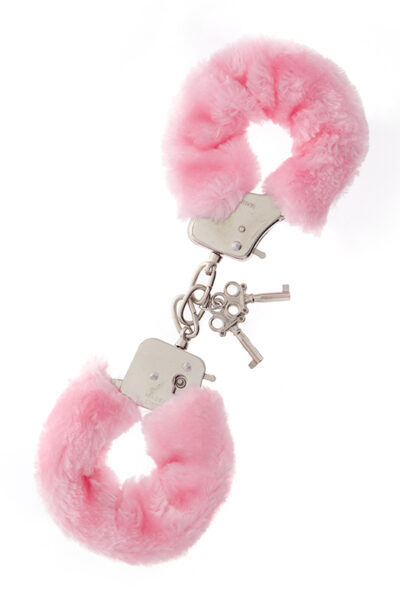Dream Toys Handcuffs with Plush Pink – Różowe kajdanki z futerkiem dla par