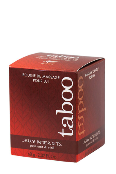 Świeca do masażu Jeux Interdits Bougie Massage 60g – Kremowa Świeca Zapachowa