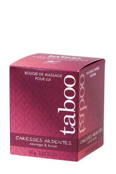 Świeca do masażu Caresses Ardentes 60g – Naturalny krem i aromaterapia w jednym
