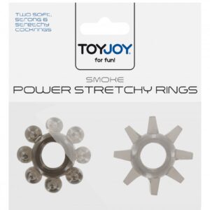 Power stretchy Rings - intensywna stymulacja i opóźnienie erekcji