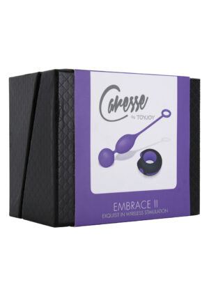 EMBRACE II REMOTE CONTROL EGG PRPLE - Intensywna rozkosz w eleganckim jajku!