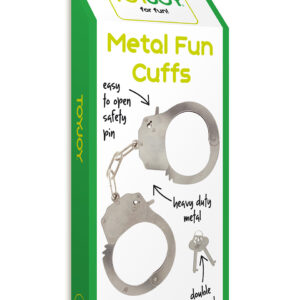 Metal Handcuffs Metal – Klasyczne metalowe kajdanki z podwójnym zamkiem