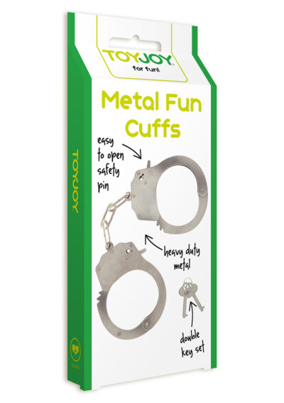 Metal Handcuffs Metal – Klasyczne metalowe kajdanki z podwójnym zamkiem