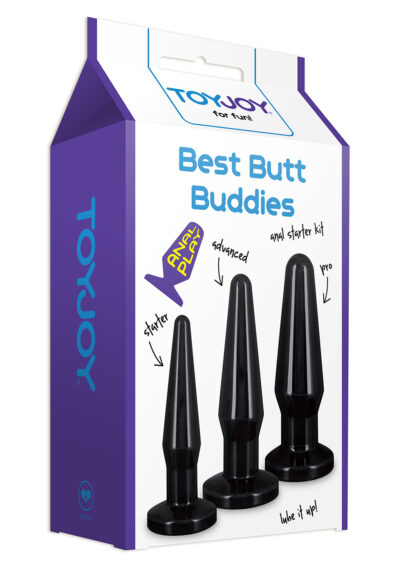 Zestaw Plugów Analnych Best Butt Buddies - Odkryj nowe granice przyjemności z elegancją!