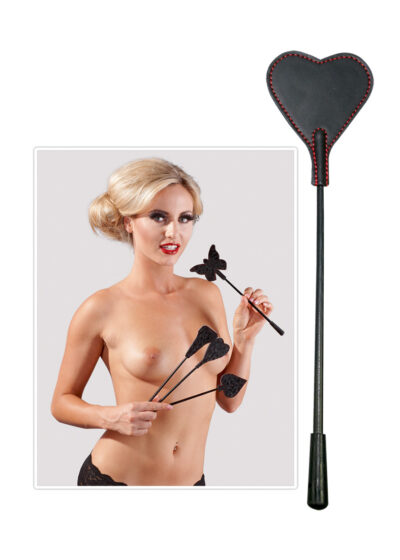 Heart Mini Crop – Czarna Packa z Sercem