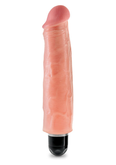 Stymulujący Wibrujący Dildo King Cock - Maksymalne zadowolenie i niezapomniane doznania!