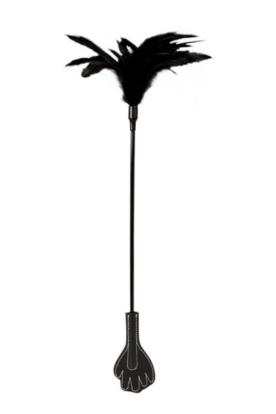GP Feather Crop Black – Czarna Packa z Piórkiem