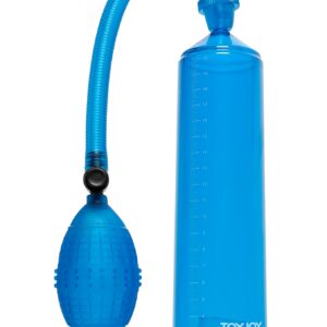 Pompka POWER PUMP BLUE - większy rozmiar, większa przyjemność! Odkryj nowe doznania i podkręć temperaturę intymności!