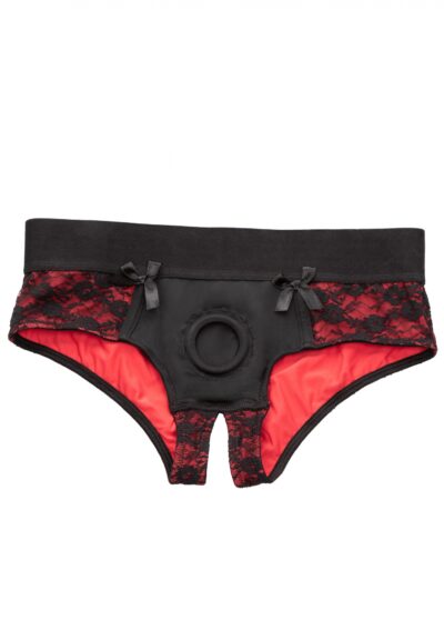 Zestaw Scandal® Crotchless Pegging Panty Set - Intensywne doznania w świecie roli odwróconej