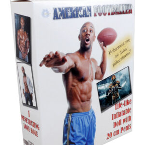 Lalka erotyczna American Footballer Male Doll - Prawdziwa namiętność i niezapomniane doznania!