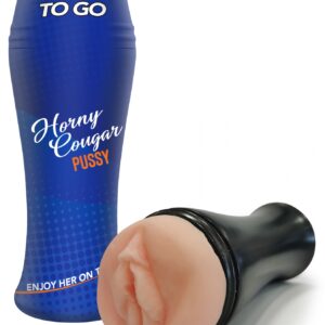 Horny Cougar To Go by Private - Niezawodny kompaktowy masturbator dla podróżujących miłośników przyjemności!