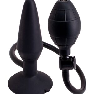 Silicone Inflatable Butt Plug with Hand Pump - Odkryj nowe poziomy rozkoszy!