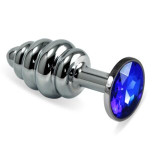 Luksusowy Srebrny Spiralny Metalowy Korek - Elegancja i Intensywne Doznania