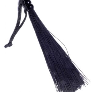 Silicone Whip Black 10" – Czarny Pejcz Silikonowy BDSM Fetish B Series