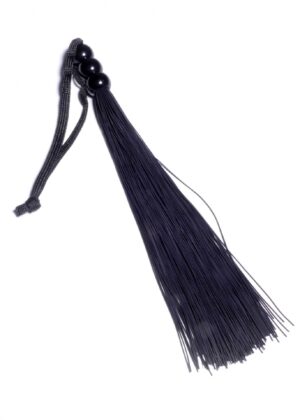 Silicone Whip Black 10" – Czarny Pejcz Silikonowy BDSM Fetish B Series