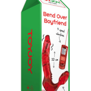 Bend Over Boyfriend Vibrating - Intensywna stymulacja i swoboda w zabawach intymnych!