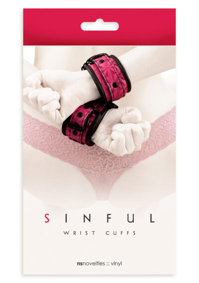 Wrist Cuffs Pink – Różowe kajdanki na nadgarstki z miękkim wykończeniem