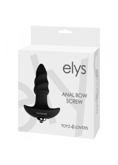 ELYS - Anal Bow Screw: Ekskluzywny wibrator analny dla niezapomnianych doznań