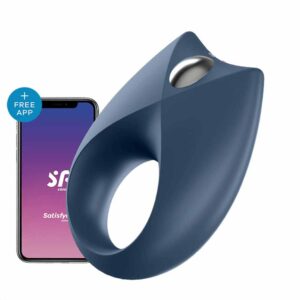 Pierścień na penisa Satisfyer Royal One - Wzmacnia erekcję i stymuluje łechtaczkę. Dla intensywnych doznań i eksperymentów