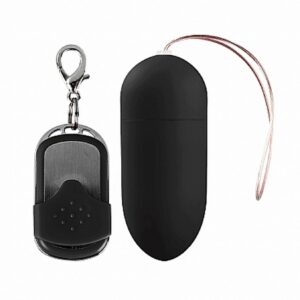 10 Speed Remote Vibrating Egg   Big   Black