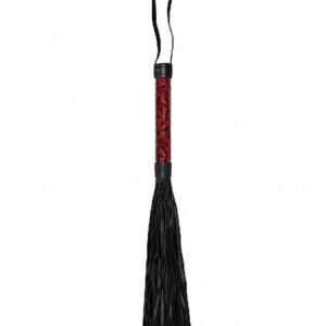 Luxury Whip Burgundy – Burgundowy Pejcz BDSM z Frędzlami
