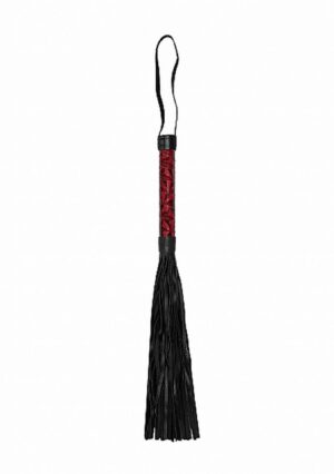 Luxury Whip Burgundy – Burgundowy Pejcz BDSM z Frędzlami