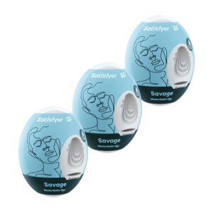 Zestaw 3 jajek masturbacyjnych Satisfyer Bubbles - Ekstaza i różnorodność!