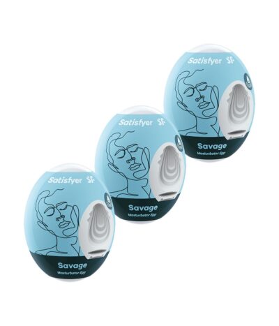 Zestaw 3 jajek masturbacyjnych Satisfyer Bubbles - Ekstaza i różnorodność!