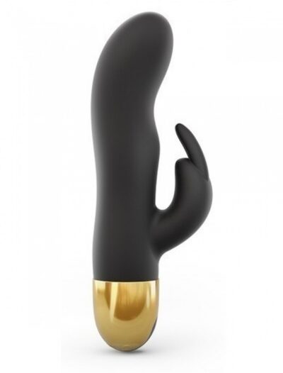 Marc Dorcel Rabbit Expert G - Wibrator Króliczek Czarno-Złoty: Odkryj nieziemską przyjemność!